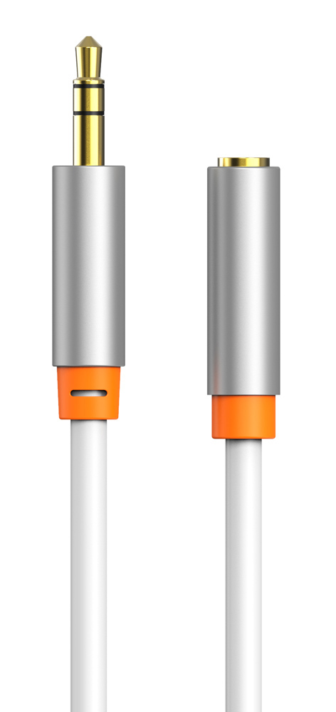 CABLETIME καλώδιο προέκτασης ήχου 3.5mm CT-AV311-P12G, gold plated, 0.5m, λευκό | eLabstore.gr CABLETIME καλώδιο προέκτασης ήχου 3.5mm CT-AV311-P12G, gold plated, 0.5m, λευκό | Καλώδια - Αντάπτορες | elabstore.gr