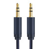 CABLETIME καλώδιο ήχου 3.5mm CT-AV301-H11G, gold plated, 5m, μπλε | Καλώδια - Αντάπτορες | elabstore.gr