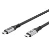 GOOBAY καλώδιο USB-C 74776, USB4, 240W, 80Gbps, 16K/60Hz, 1.5m, μαύρο | Καλώδια - Αντάπτορες | elabstore.gr