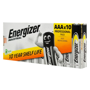 ENERGIZER αλκαλικές μπαταρίες Industrial, AAA/LR03, 1.5V, 10τμχ | Μπαταρίες | elabstore.gr