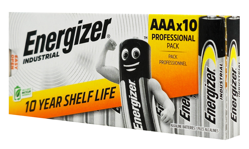 ENERGIZER αλκαλικές μπαταρίες Industrial, AAA/LR03, 1.5V, 10τμχ | eLabstore.gr ENERGIZER αλκαλικές μπαταρίες Industrial, AAA/LR03, 1.5V, 10τμχ | Μπαταρίες | elabstore.gr