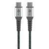 GOOBAY καλώδιο USB-C 79559, 60W, 480Mbps, 0.15m, μαύρο | Καλώδια - Αντάπτορες | elabstore.gr