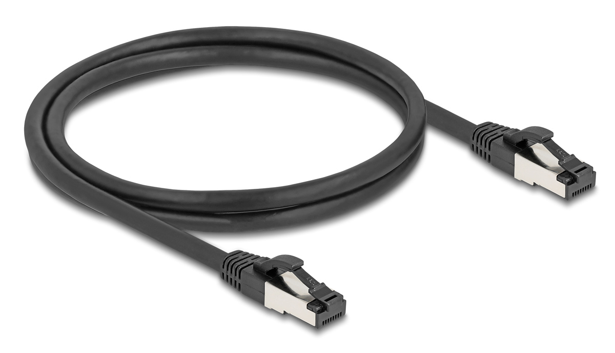 DELOCK καλώδιο δικτύου 80571, CAT 8.1 S/FTP, copper, 2000MHz, 1m, μαύρο | eLabstore.gr DELOCK καλώδιο δικτύου 80571, CAT 8.1 S/FTP, copper, 2000MHz, 1m, μαύρο | Καλώδια - Αντάπτορες | elabstore.gr