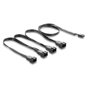DELOCK καλώδιο 1x 4pin PWM σε 4x 4pin PWM 84540 για ανεμιστήρες, 40cm | Καλώδια - Αντάπτορες | elabstore.gr