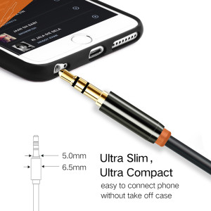 CABLETIME καλώδιο ήχου 3.5mm CT-AV311-P11G, gold plated, 3m, μαύρο | Καλώδια - Αντάπτορες | elabstore.gr