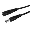 POWERTECH καλώδιο προέκτασης τροφοδοσίας CAB-H197, 5.5x2.1mm, 3m, μαύρο | Τροφοδοσία Ρεύματος | elabstore.gr
