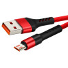 CABLETIME καλώδιο micro USB σε USB CT-C165-P05, 2.4A, 480Mbps, 1m, κόκκινο | Καλώδια - Αντάπτορες | elabstore.gr
