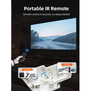 CABLETIME HDMI video extender CT-HEHD-FG60 μέσω καλωδίου RJ45, 1080p/60Hz, έως 60m | eLabstore.gr CABLETIME HDMI video extender CT-HEHD-FG60 μέσω καλωδίου RJ45, 1080p/60Hz, έως 60m | Καλώδια - Αντάπτορες | elabstore.gr