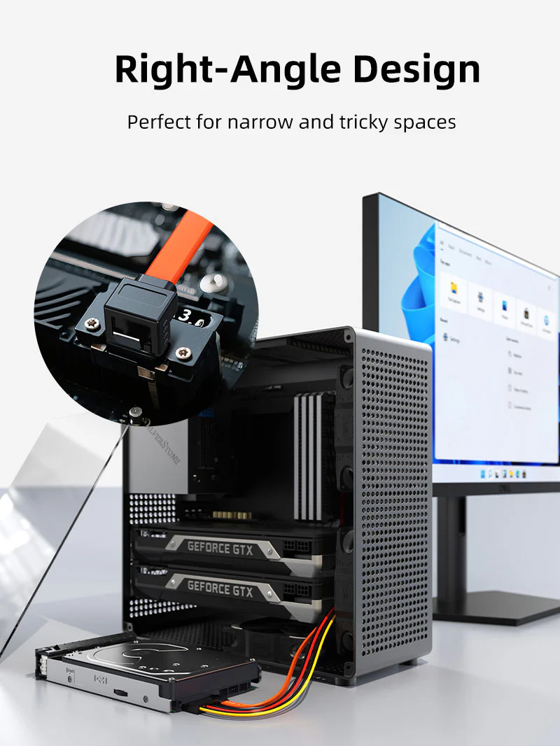 CABLETIME καλώδιο SATA III CT-SATA3R, γωνιακό, 6Gbps, 0.50m, πορτοκαλί | eLabstore.gr CABLETIME καλώδιο SATA III CT-SATA3R, γωνιακό, 6Gbps, 0.50m, πορτοκαλί | Καλώδια - Αντάπτορες | elabstore.gr
