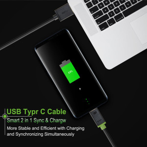 CABLETIME καλώδιο USB-C σε USB CT-U32-CMAMG, 3A, 480Mbps, 2m, μαύρο | Καλώδια - Αντάπτορες | elabstore.gr