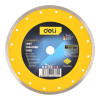 DELI δίσκος κοπής διαμαντέ DH-SQP230-E3, δομικών υλικών, 230mm, 6650rpm, wet | Εργαλεία | elabstore.gr