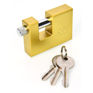 DELI λουκέτο τάκου με κλειδί DL508307, heavy duty, 70mm | Gadgets - Αξεσουάρ | elabstore.gr