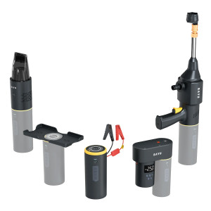 BAYU car kit με εκκινητή μπαταρίας/συμπιεστή αέρος/πιστόλι πλυσίματος/σκουπάκι αυτοκινήτου E-Pro C | Gadgets - Αξεσουάρ | elabstore.gr