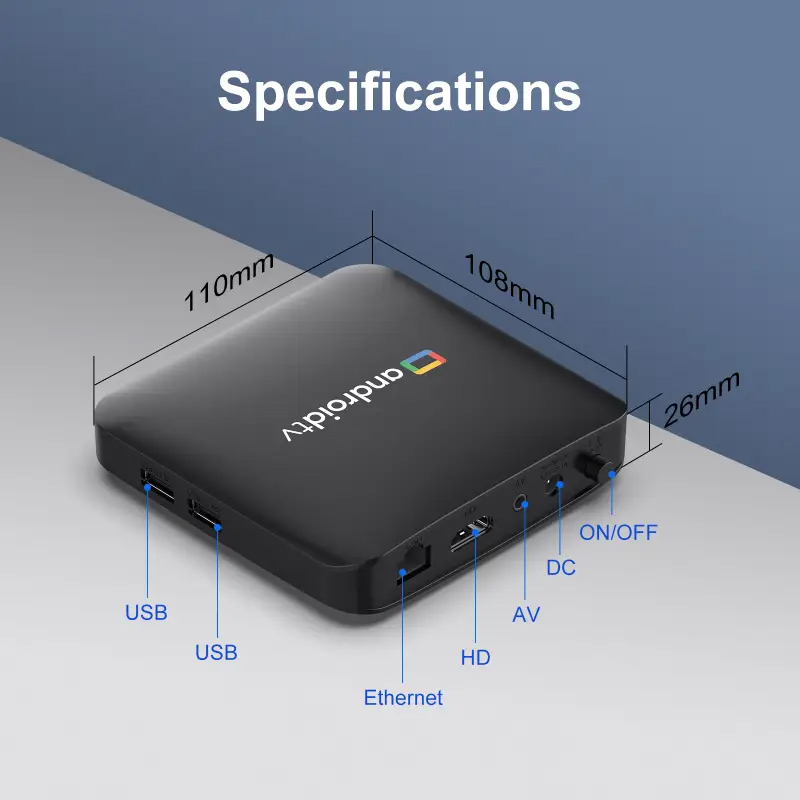 H96 MAX TV Box S905L3, 4K, 2/16GB, WiFi, Bluetooth, Android 14 | eLabstore.gr H96 MAX TV Box S905L3, 4K, 2/16GB, WiFi, Bluetooth, Android 14 | Εικόνα & Ήχος | elabstore.gr