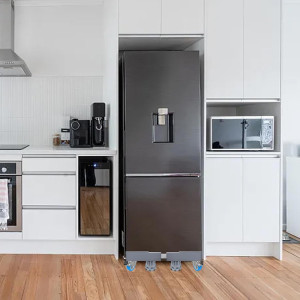 HOME USE βάση λευκών συσκευών HUH-0265 με ρόδες, ρυθμιζόμενη 42-66cm, έως 250kg, γκρι | Οικιακός εξοπλισμός | elabstore.gr
