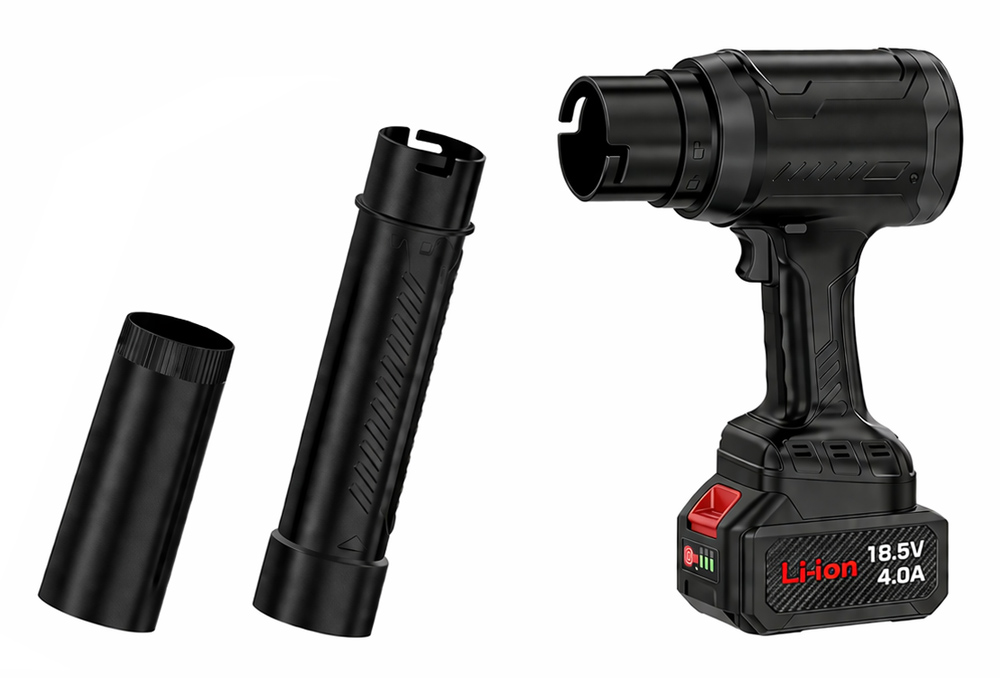 KINZIR ηλεκτρικό air duster AD61, 800W, 2000mAh, Brushless, μαύρο | eLabstore.gr KINZIR ηλεκτρικό air duster AD61, 800W, 2000mAh, Brushless, μαύρο - Image 6