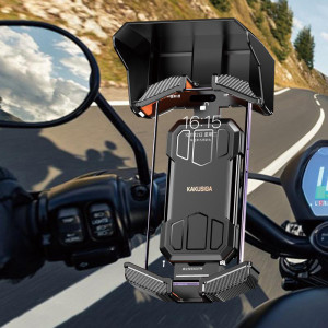 KAKUSIGA βάση ποδηλάτου/μηχανής για smartphone KSC-1594, μαύρη | Αξεσουάρ κινητών | elabstore.gr