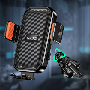 KAKUSIGA βάση smartphone αυτοκινήτου KSC-1720 για αεραγωγούς, μαύρη | Αξεσουάρ κινητών | elabstore.gr