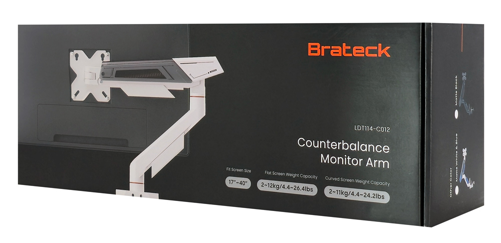 BRATECK βάση γραφείου οθόνης LDT114-C012, 17-40", έως 12kg | eLabstore.gr BRATECK βάση γραφείου οθόνης LDT114-C012, 17-40", έως 12kg | Εικόνα & Ήχος | elabstore.gr