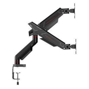 BRATECK βάση γραφείου για 2x οθόνες LDT114-C024, 17-35", έως 12kg | Εικόνα & Ήχος | elabstore.gr
