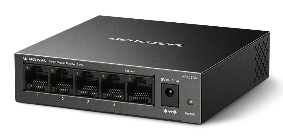 MERCUSYS desktop switch MS105GS, 5x Gigabit θύρες, V2.0 | eLabstore.gr MERCUSYS desktop switch MS105GS, 5x Gigabit θύρες, V2.0 - Image 6