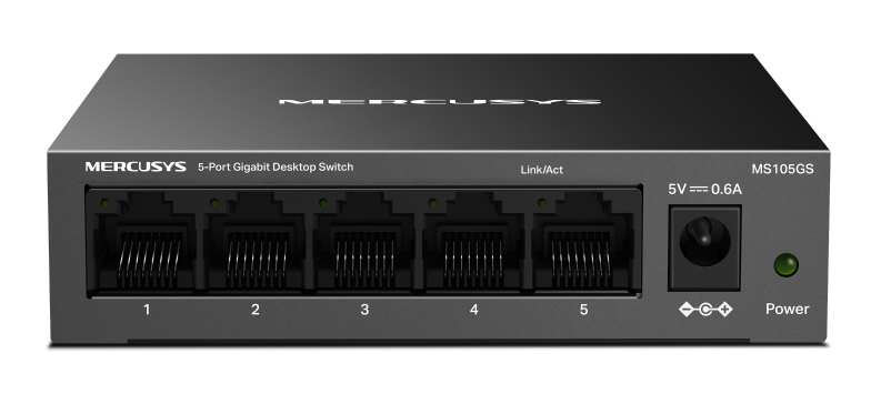 MERCUSYS desktop switch MS105GS, 5x Gigabit θύρες, V2.0 | eLabstore.gr MERCUSYS desktop switch MS105GS, 5x Gigabit θύρες, V2.0 | Δικτυακά | elabstore.gr