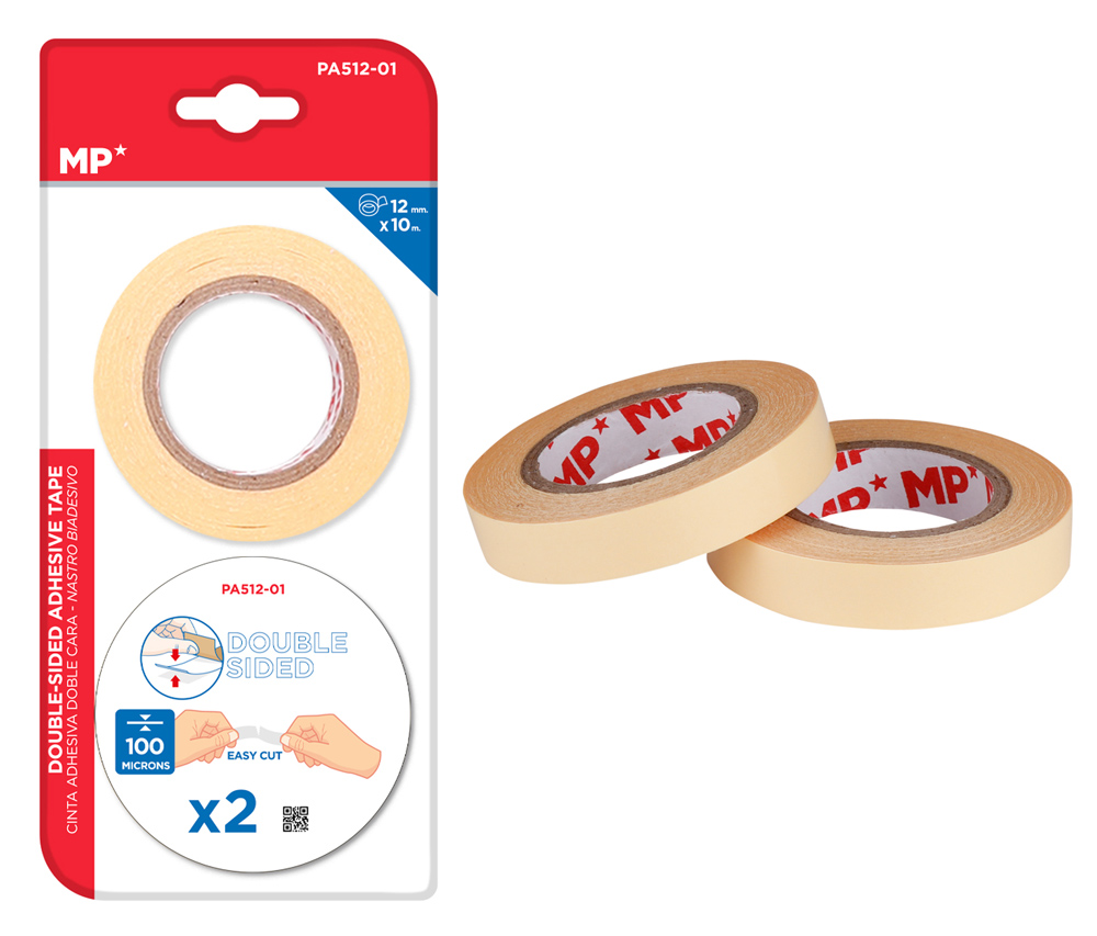 MP κολλητική ταινία διπλής όψεως PA512-01, 12mm, 10m, μπεζ, 2τμχ | eLabstore.gr MP κολλητική ταινία διπλής όψεως PA512-01, 12mm, 10m, μπεζ, 2τμχ | Εργαλεία | elabstore.gr