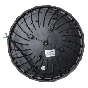 POWERTECH LED φωτιστικό καμπάνα PT-1557, 100W, 6500K, Φ30x4cm, IP65, μαύρο | Φωτισμός | elabstore.gr