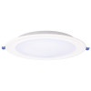 POWERTECH LED φωτιστικό downlight PT-1559, 9W, Φ116x25mm, 4000K, 765lm, λευκό | Φωτισμός | elabstore.gr