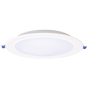 POWERTECH LED φωτιστικό downlight PT-1559, 9W, Φ116x25mm, 4000K, 765lm, λευκό | Φωτισμός | elabstore.gr
