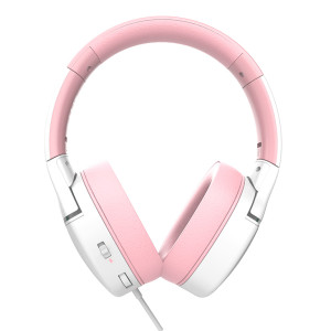 SADES gaming headset Spower, 3.5mm σύνδεση, 40mm, multi-platform, ροζ/λευκό | Συνοδευτικά PC | elabstore.gr