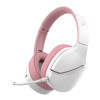 SADES gaming headset Spower, 3.5mm σύνδεση, 40mm, multi-platform, ροζ/λευκό | Συνοδευτικά PC | elabstore.gr