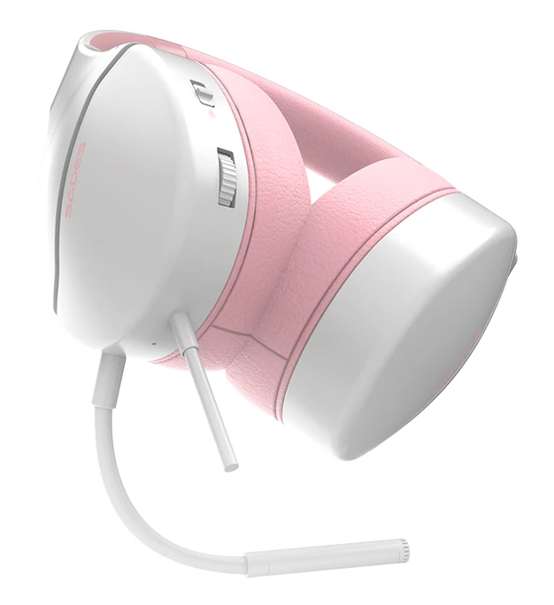 SADES gaming headset Spower, 3.5mm σύνδεση, 40mm, multi-platform, ροζ/λευκό | eLabstore.gr SADES gaming headset Spower, 3.5mm σύνδεση, 40mm, multi-platform, ροζ/λευκό | Συνοδευτικά PC | elabstore.gr