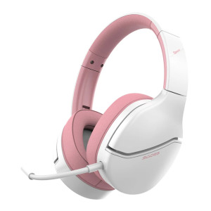 SADES gaming headset Spower, 3.5mm σύνδεση, 40mm, multi-platform, ροζ/λευκό | Συνοδευτικά PC | elabstore.gr