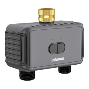 INHOCON smart προγραμματιστής ποτίσματος SGW08W, 2 θέσεων, WiFi, IP55 | Οικιακός εξοπλισμός | elabstore.gr