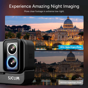 SJCAM action camera SJ20 με 2x φακούς, 2x οθόνες, 20MP/4K, WiFi, αδιάβροχη θήκη, μαύρη | eLabstore.gr SJCAM action camera SJ20 με 2x φακούς, 2x οθόνες, 20MP/4K, WiFi, αδιάβροχη θήκη, μαύρη | Εικόνα & Ήχος | elabstore.gr