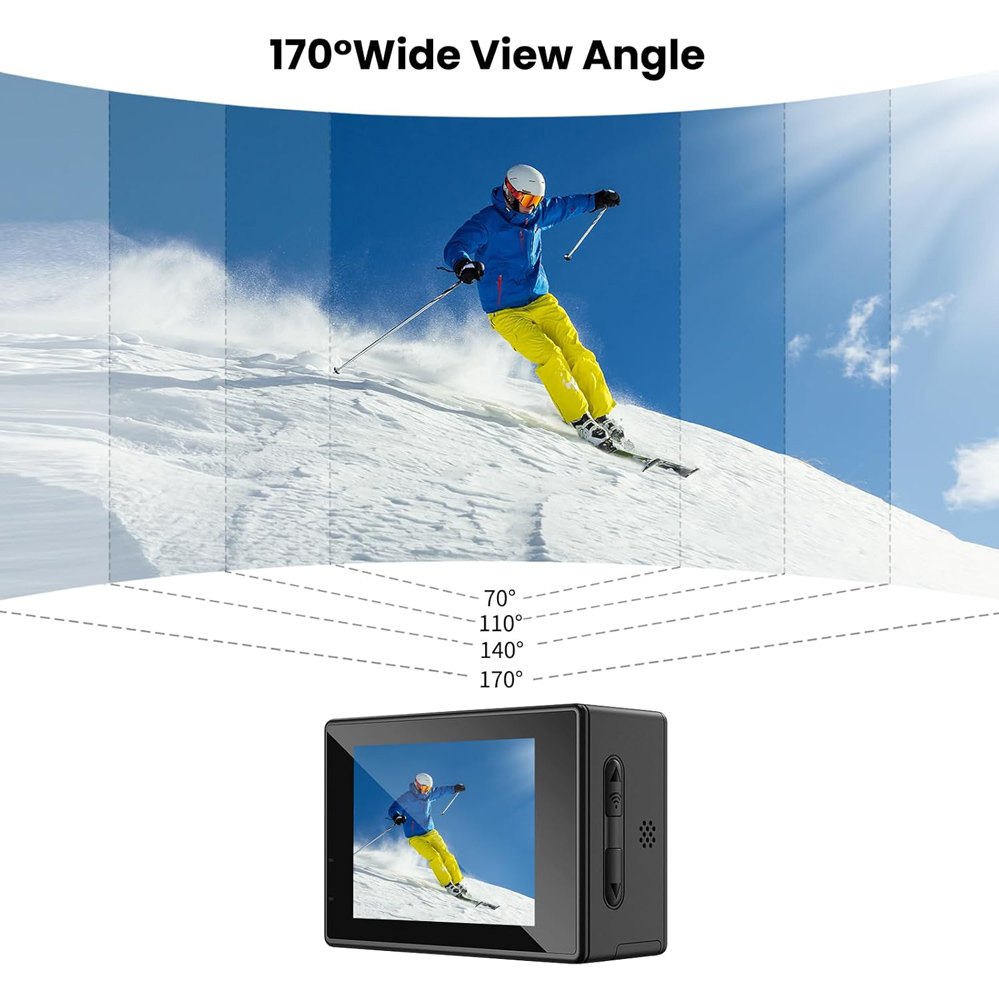 SJCAM action camera SJ4000 Dual Screen, 2x οθόνες, 16MP/4K, WiFi, αδιάβροχη θήκη, μαύρη | eLabstore.gr SJCAM action camera SJ4000 Dual Screen, 2x οθόνες, 16MP/4K, WiFi, αδιάβροχη θήκη, μαύρη | Εικόνα & Ήχος | elabstore.gr