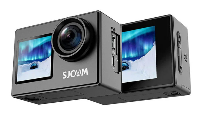 SJCAM action camera SJ4000 Dual Screen, 2x οθόνες, 16MP/4K, WiFi, αδιάβροχη θήκη, μαύρη | eLabstore.gr SJCAM action camera SJ4000 Dual Screen, 2x οθόνες, 16MP/4K, WiFi, αδιάβροχη θήκη, μαύρη | Εικόνα & Ήχος | elabstore.gr
