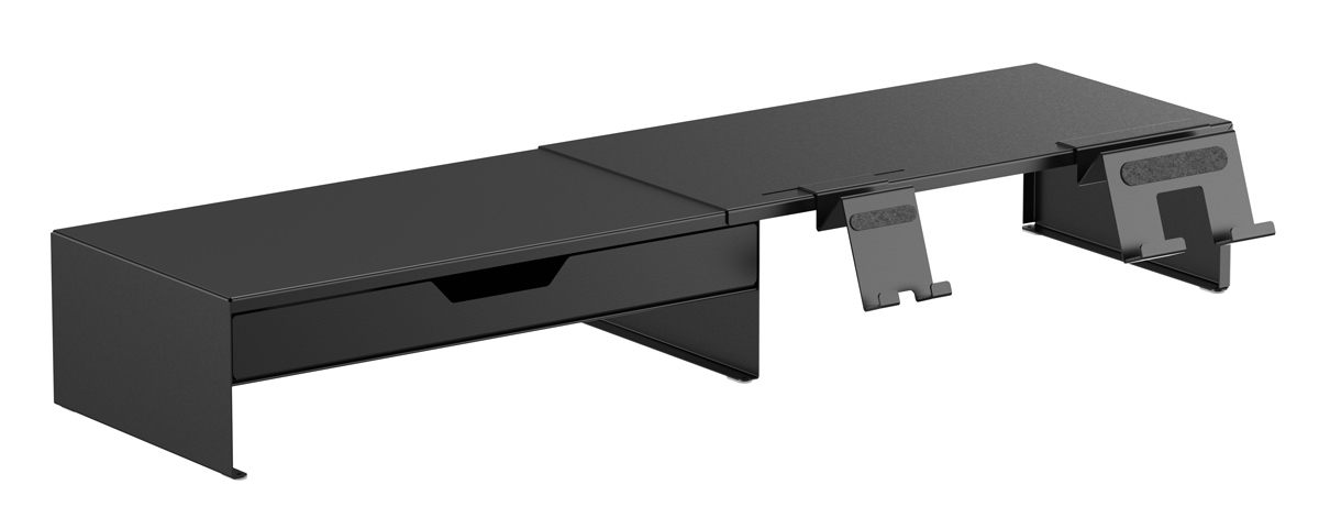 BRATECK επιτραπέζια βάση για οθόνη/laptop/smartphone/tablet STB-128-02 με συρτάρι, 13-32", έως 20kg, heavy duty, μαύρη | eLabstore.gr BRATECK επιτραπέζια βάση για οθόνη/laptop/smartphone/tablet STB-128-02 με συρτάρι, 13-32", έως 20kg, heavy duty, μαύρη | Εικόνα & Ήχος | elabstore.gr