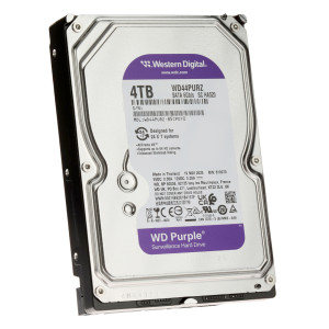 WD σκληρός δίσκος Purple 3.5", 4TB, 128MB, 5400RPM, 6Gb/s | PC & Αναβάθμιση | elabstore.gr