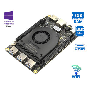 Lattepanda Alpha WiFi Single Board M3-8100Y/8GB DDR3/64GB MMC/No ODD/10P Grade A Refurbished PC | Refurbished Ευκαιρίες | elabstore.gr