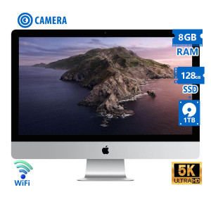 Apple (B) iMac 15.1 A1419 WiFi w/Monitor 27`` 5K UHD i5-4690/8GB DDR3/128GB SSD & 1TB/No ODD/Camera/ | Refurbished Ευκαιρίες | elabstore.gr