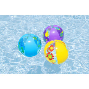 BESTWAY μπάλα θαλάσσης 31036, 51cm, διάφορα χρώματα/σχέδια, 1τμχ | Είδη Εξοχής & Παραλίας | elabstore.gr