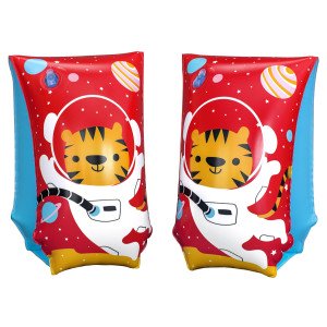 BESTWAY μπρατσάκια 32102, 30x15cm, 5-12 ετών, Astro Tiger | Είδη Εξοχής & Παραλίας | elabstore.gr