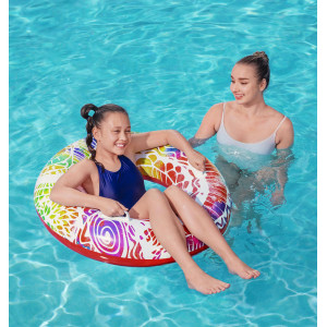 BESTWAY παιδικό σωσίβιο κουλούρα 36084, 91cm, 10+ ετών, διάφορα χρώματα, 1τμχ | Είδη Εξοχής & Παραλίας | elabstore.gr