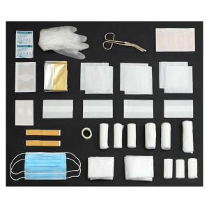PETEX kit πρώτων βοηθειών για οχήματα 43930004, DIN 13164-2022, μαύρο | Gadgets - Αξεσουάρ | elabstore.gr