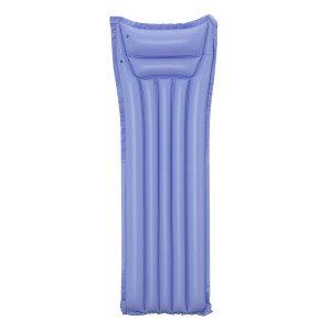 BESTWAY φουσκωτό στρώμα θαλάσσης 44007 με μαξιλάρι, 183x69cm, μωβ | Είδη Εξοχής & Παραλίας | elabstore.gr