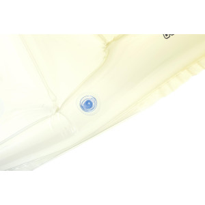 BESTWAY φουσκωτό στρώμα θαλάσσης 44122 με μαξιλάρι, 183x69cm, κίτρινο | Είδη Εξοχής & Παραλίας | elabstore.gr