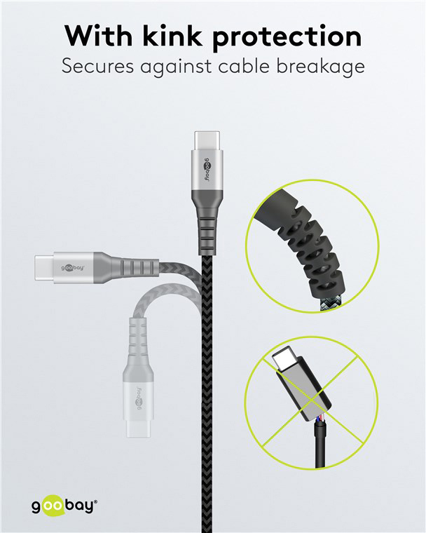 GOOBAY καλώδιο USB-C 49301, 60W, 480Mbps, 0.50m, μαύρο | eLabstore.gr GOOBAY καλώδιο USB-C 49301, 60W, 480Mbps, 0.50m, μαύρο | Καλώδια - Αντάπτορες | elabstore.gr