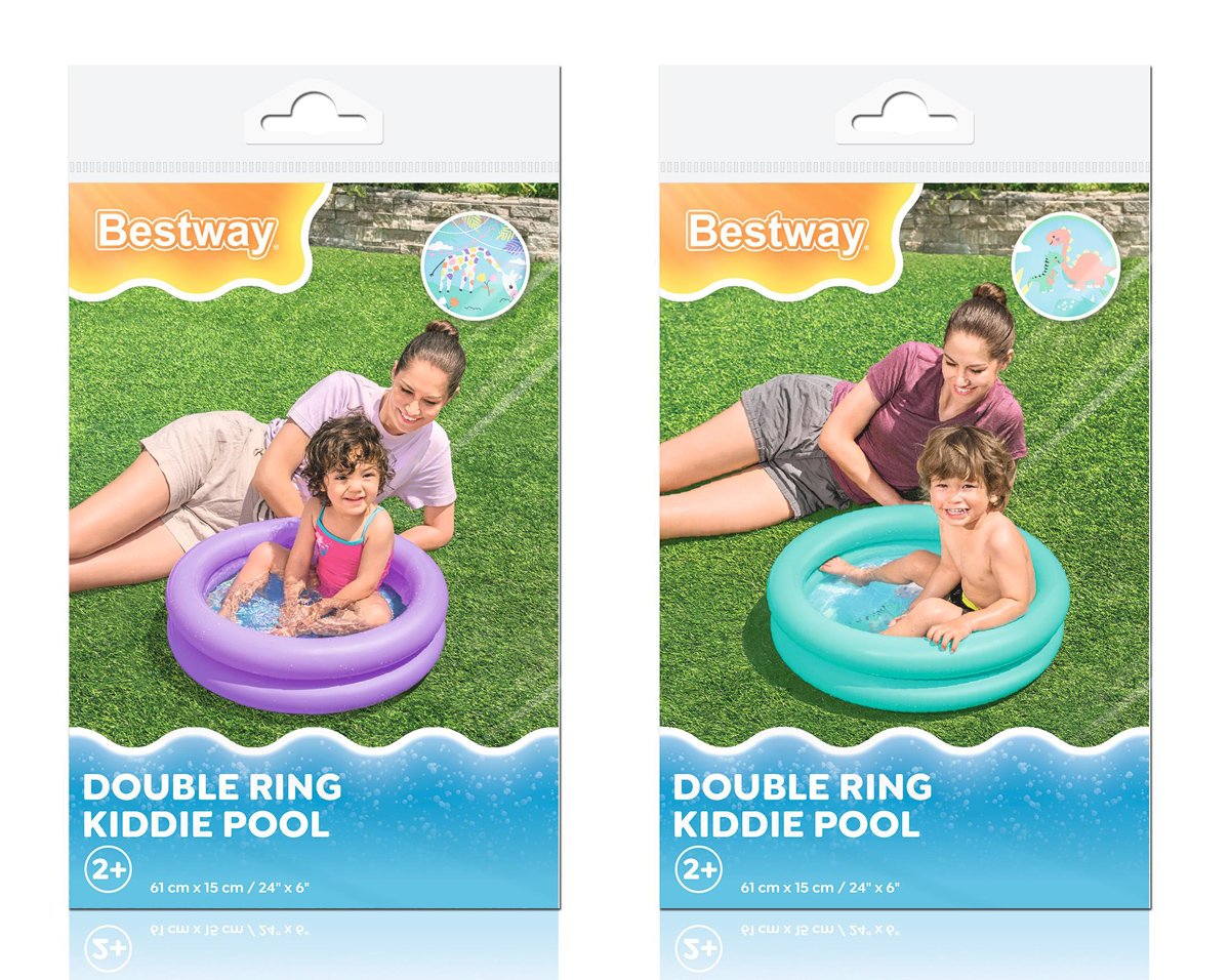 BESTWAY παιδική φουσκωτή πισίνα 51061, 21lt, Φ61x15cm, διάφορα χρώματα, 1τμχ | eLabstore.gr BESTWAY παιδική φουσκωτή πισίνα 51061, 21lt, Φ61x15cm, διάφορα χρώματα, 1τμχ | Είδη Εξοχής & Παραλίας | elabstore.gr